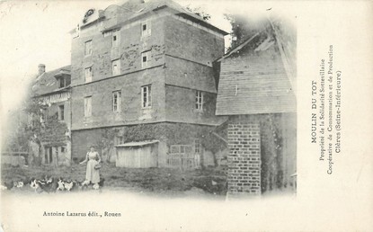 / CPA FRANCE 76 "Clères" / MOULIN