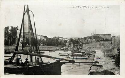 CPSM FRANCE 83 "Toulon, le Fort Saint Louis"