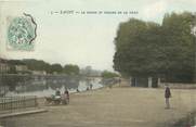 77 Seine Et Marne CPA FRANCE 77 "Lagny, la marne et square de la ville"