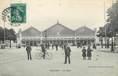 / CPA FRANCE 45 "Orléans, la gare"