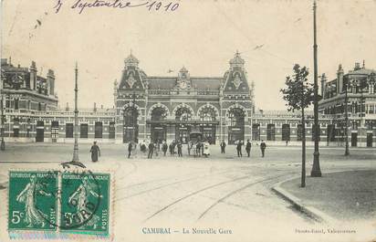 / CPA FRANCE 59 "Cambrai, la nouvelle gare"