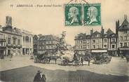 80 Somme / CPA FRANCE 80 "Abbeville, place Amiral Courbet"