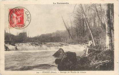 / CPA FRANCE 61 "Céaucé, barrage du moulin de Crinais"
