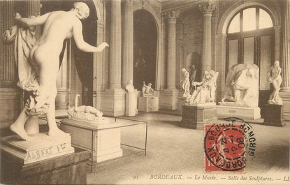 / CPA FRANCE 33 "Bordeaux, le musée"