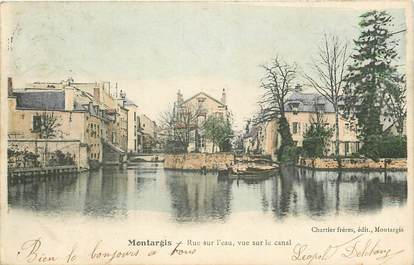 CPA FRANCE 45 "Montargis, rue sur l'eau"