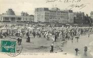 35 Ille Et Vilaine / CPA FRANCE 35 "Dinard, la plage et l'hôtel Royal"