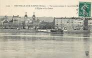 69 RhÔne / CPA FRANCE 69 "Neuville sur Saone, vue panoramique"