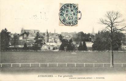 / CPA FRANCE 50 "Avranches, vue générale"