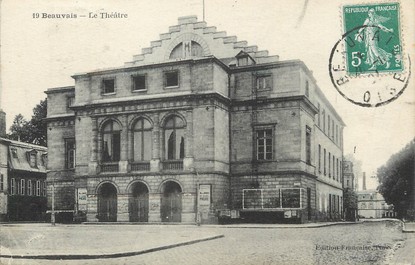 / CPA FRANCE 60 "Beauvais, le théâtre"