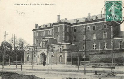 / CPA FRANCE 60 "Beauvais, lycée Jeanne Hachette"