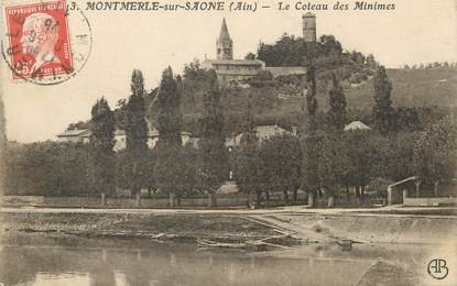 / CPA FRANCE 01 "Montmerle sur Saöne, le coteau des Minimes"