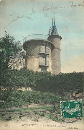 CPA FRANCE 95 "Argenteuil, moulin d'Orgemont"