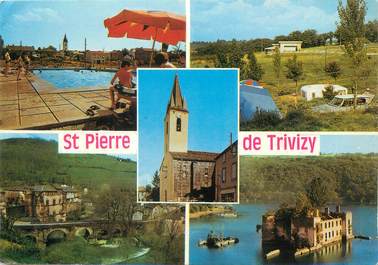 / CPSM FRANCE 81 "Saint Pierre de Trivisy et ses environs"