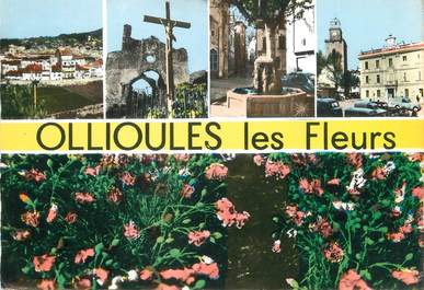 / CPSM FRANCE 83 "Ollioules, les fleurs"