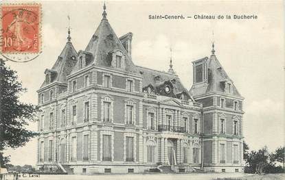 / CPA FRANCE 53 "Saint Ceneré, château de la Ducherie"