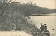 53 Mayenne / CPA FRANCE 53 "Daon, vue du château de la Noierie aux bords de la Mayenne"