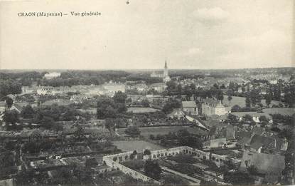 / CPA FRANCE 53 "Craon, vue générale"