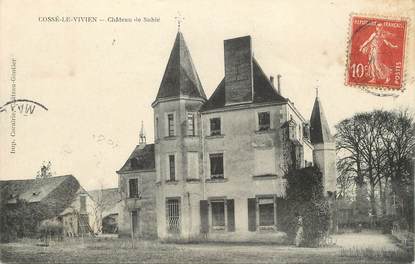 / CPA FRANCE 53 "Cossé Le Vivien, château de Sublé"