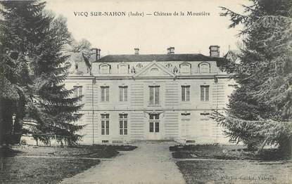 / CPA FRANCE 36 "Vic sur Nahon, château de la Moustière"