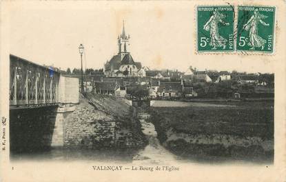 / CPA FRANCE 36 "Valençay, le bourg de l'église"