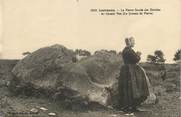 29 Finistere / CPA FRANCE 29 "Locronan, la pierre sacrée des Druides"