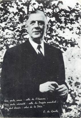 CPSM GÉNÉRAL DE GAULLE