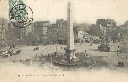 / CPA FRANCE 13 "Marseille, place Castellane"