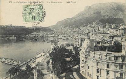 / CPA MONACO "Principauté de Monaco, vue générale , la Condamine"