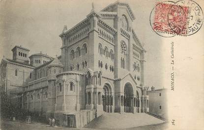 / CPA MONACO "La cathédrale"