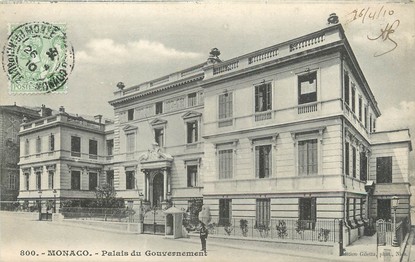 / CPA MONACO "Palais du gouvernement"