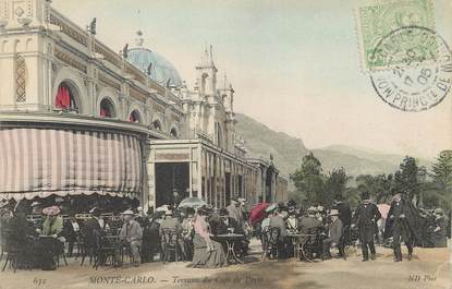 / CPA MONACO "Terrasse du Café de Paris"