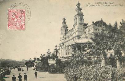 / CPA MONACO "Monté Carlo, le casino et les terrasses"