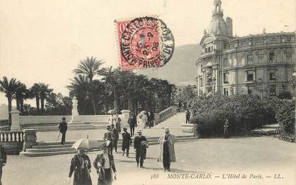 / CPA MONACO "Monté Carlo, l'hôtel de Paris"