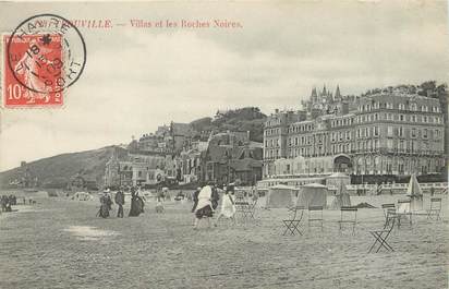 / CPA FRANCE 14 "Trouville, villas et les roches noires"