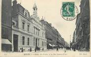 76 Seine Maritime / CPA FRANCE 76 "Rouen, l'hôtel des postes et rue Jeanne d'Arc"