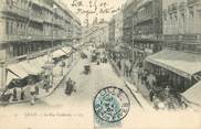 59 Nord / CPA FRANCE 59 "Lille, la rue Faidherbe" / TIMBRE TAXE