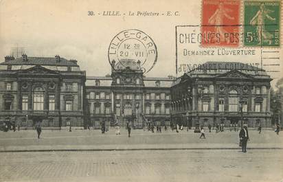 / CPA FRANCE 59 "Lille, La préfecture" / FLAMME