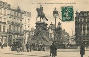 59 Nord / CPA FRANCE 59 "Lille, monument Faidherbe, place Richebé"