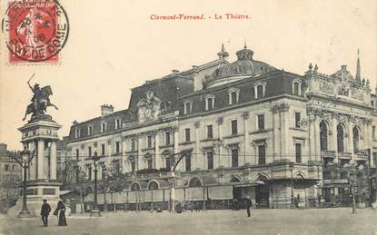 / CPA FRANCE 63 "Clermont Ferrand, le théâtre"