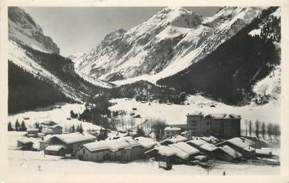 / CPSM FRANCE 73 "Pralognan La Vanoise, la Barioz et le petit Mont Blanc"