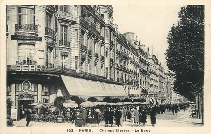 / CPA FRANCE 75008 "Paris, champs Elysées, le Berry"