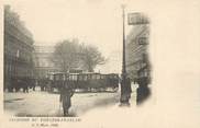 75 Pari / CPA FRANCE 75001 "Paris incendie du théâtre Français"