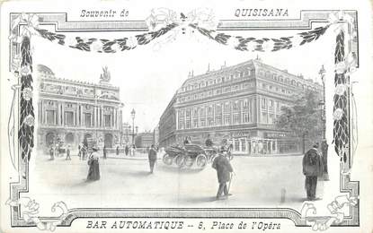 / CPA FRANCE 75009 "Paris, souvenir de Quisana, place de l'Opéra"