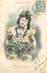 CPA ILLUSTRATEUR BERGERET "Myosotis, souvenir d'amour"