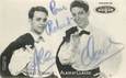  CPSM   AUTOGRAPHE  /   ARTISTE Alain et Claude