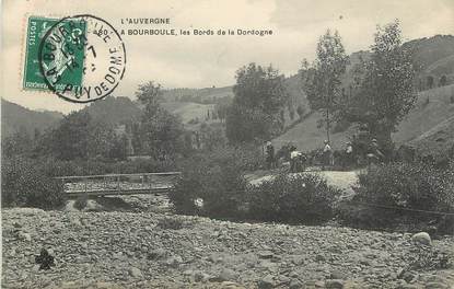 / CPA FRANCE 63 "La Bourboule, les bords de la Dordogne"