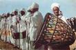 CPSM  ETHIOPIE "Prêtres à la fête de Timket"