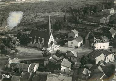 / CPSM FRANCE 74 "Voncy, vue aérienne de l'église"