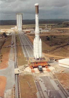 CPSM GUYANE "Kourou, Ariane 4"