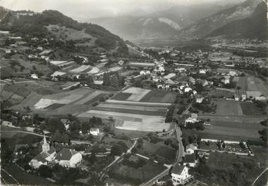 / CPSM FRANCE 74 "Ayze, vue générale aérienne"